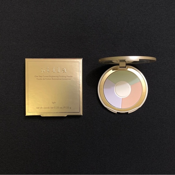 STILA One Step Correct Brightening Finishing Powder — Light — Full Size .33 oz - Picture 1 of 4